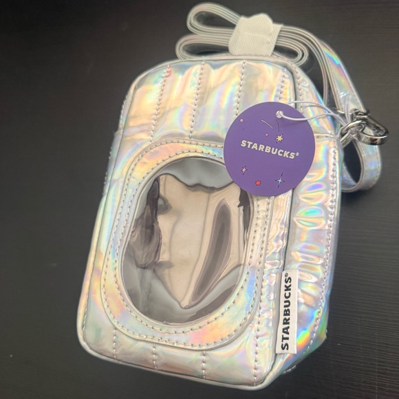 Starbucks 2024 China Summer Night Starry Sky bearista 7oz crossbody bag - Picture 4 of 11